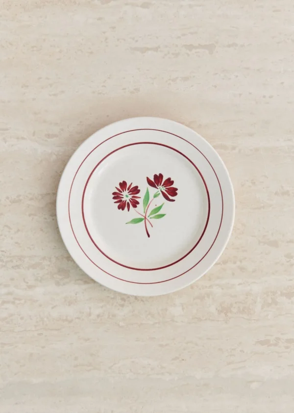 Assiettes à Dessert Anciennes, Fleuries-Sezane Online