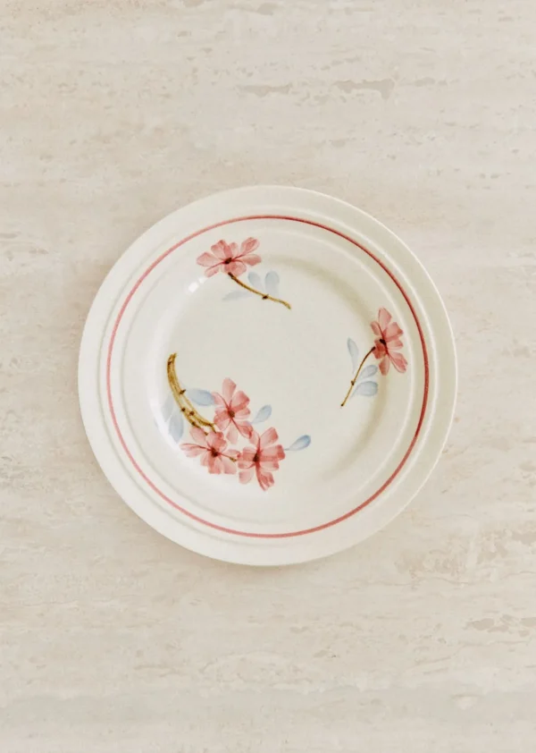 Assiettes à Dessert Anciennes, Fleuries-Sezane Online