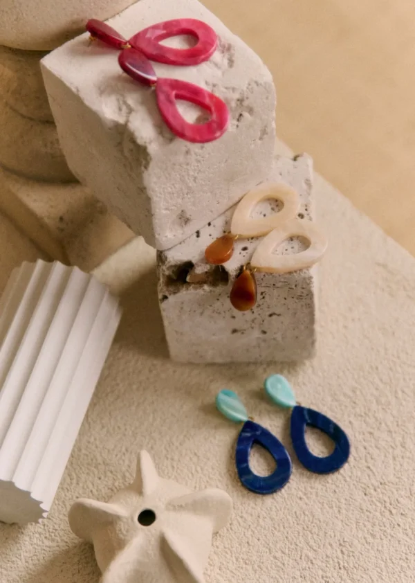 Boucles D'oreilles Lola - Sézane X Momonì-Sezane Fashion