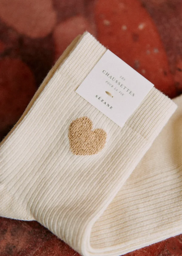 Chaussettes Coeur-Sezane Outlet