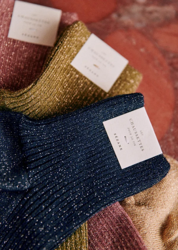 Chaussettes Lurex-Sezane Discount