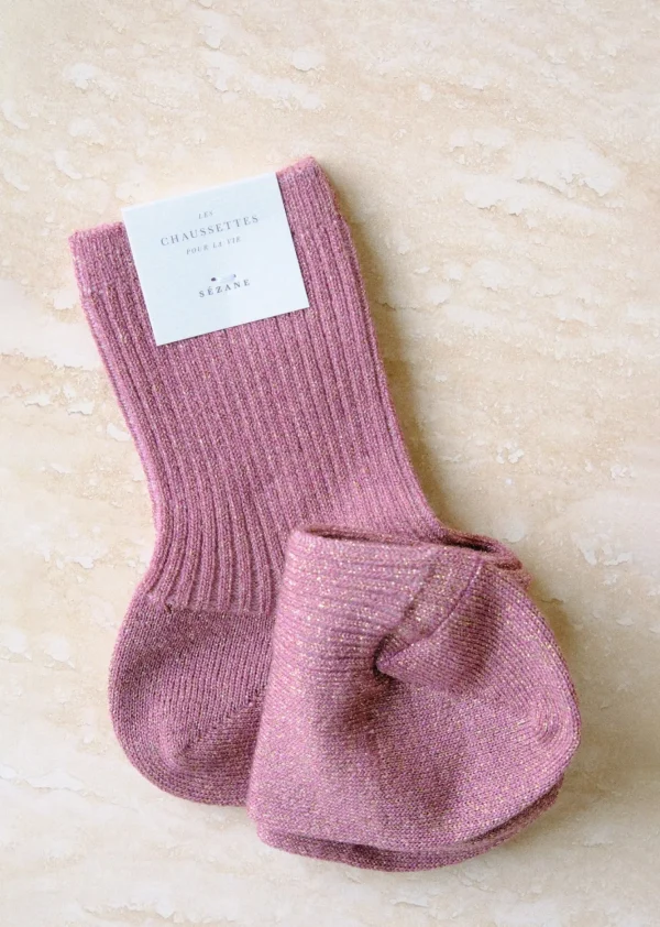 Chaussettes Lurex-Sezane Discount