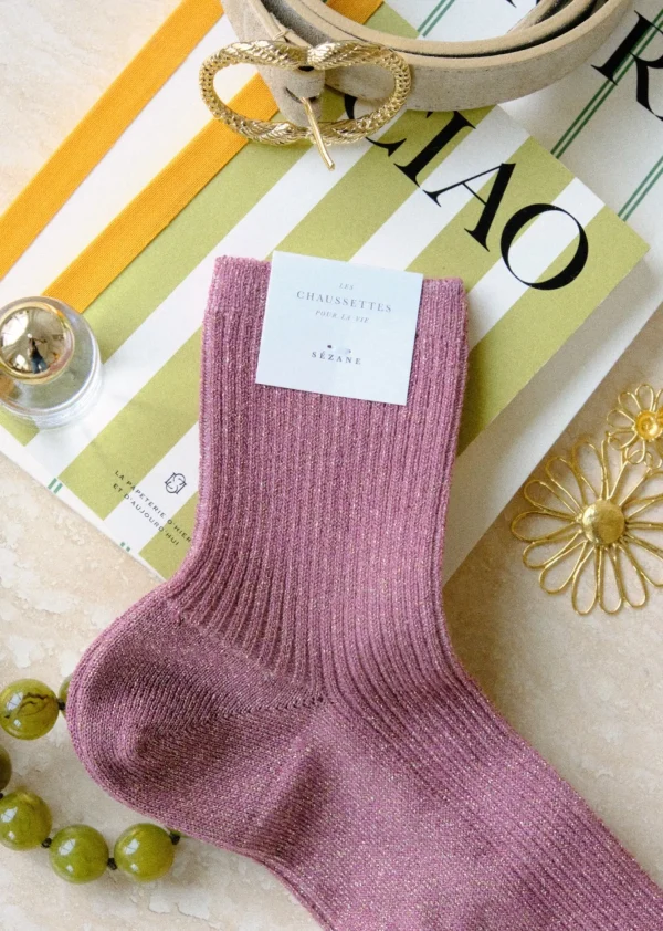 Chaussettes Lurex-Sezane Discount