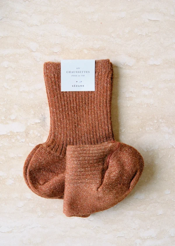 Chaussettes Lurex-Sezane Discount