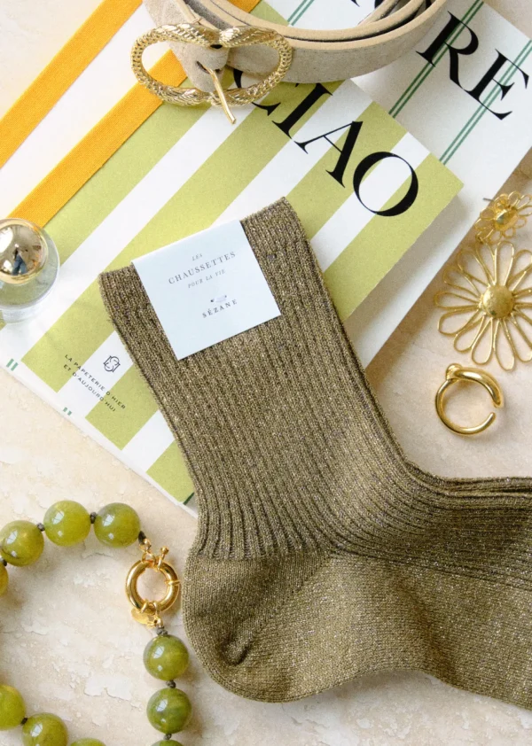 Chaussettes Lurex-Sezane Discount