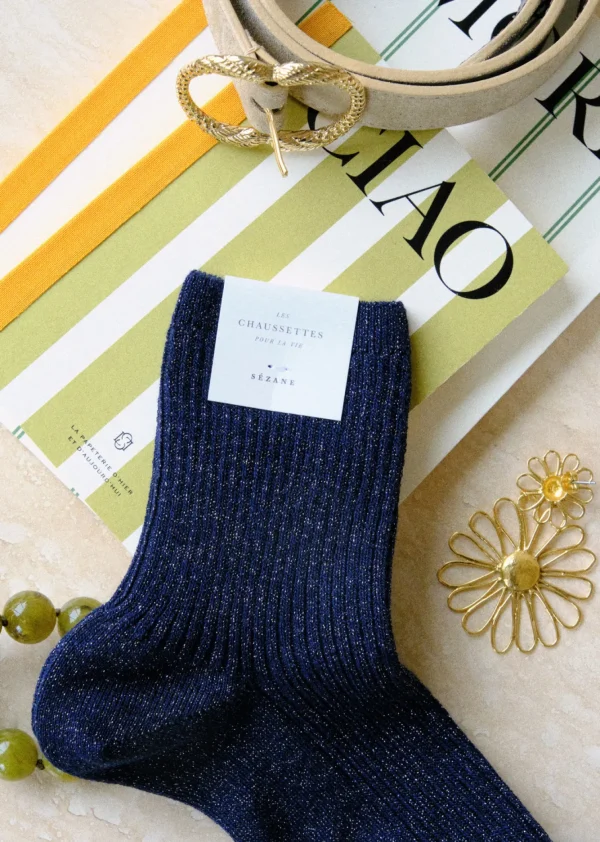 Chaussettes Lurex-Sezane Discount