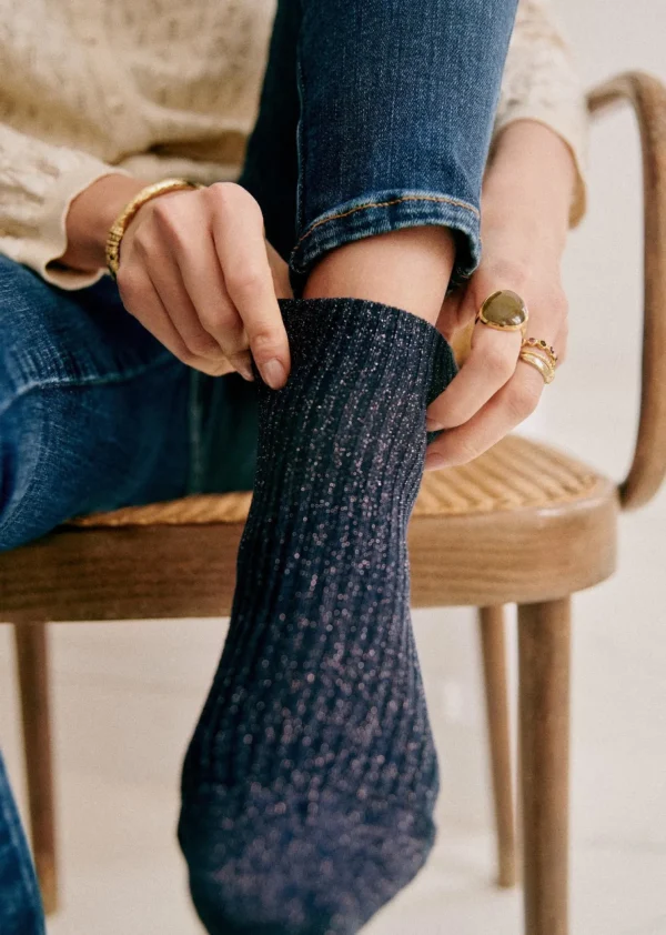 Chaussettes Lurex-Sezane Discount