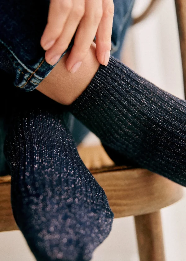 Chaussettes Lurex-Sezane Discount