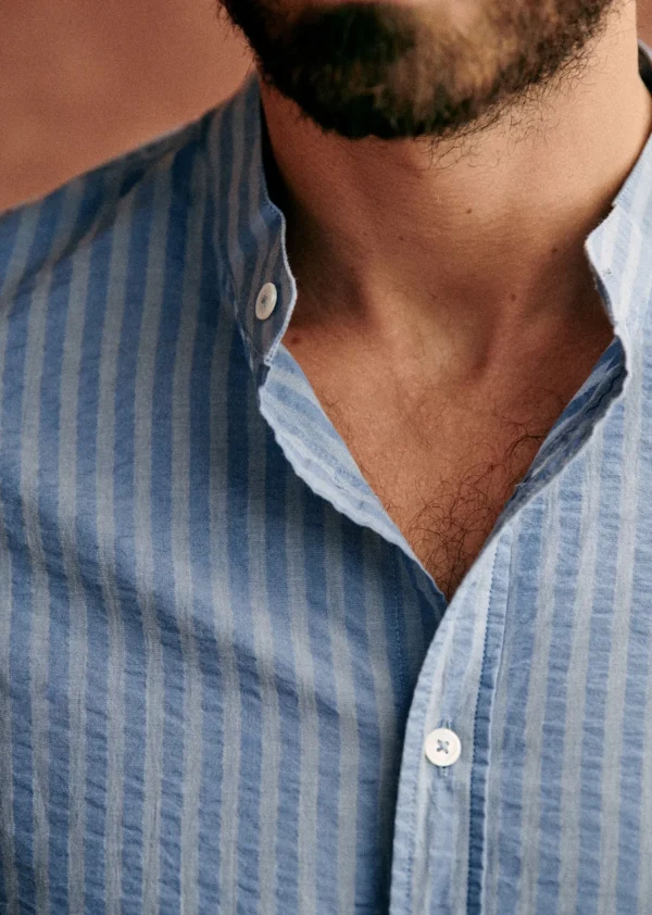 Chemise Benny Seersucker-Sezane New