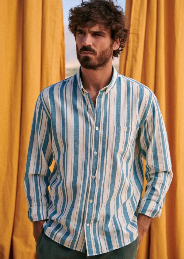 Chemise Charlie Coton Lin-Sezane Cheap