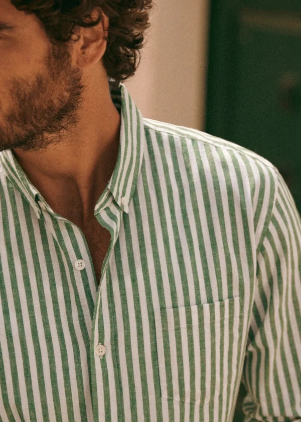 Chemise Charlie Coton Lin-Sezane Clearance