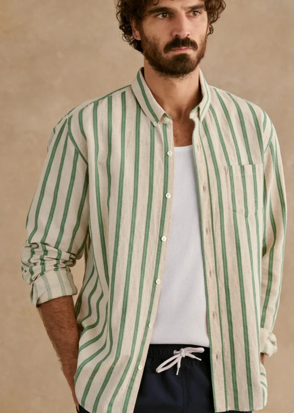 Chemise Charlie Coton Lin-Sezane Clearance