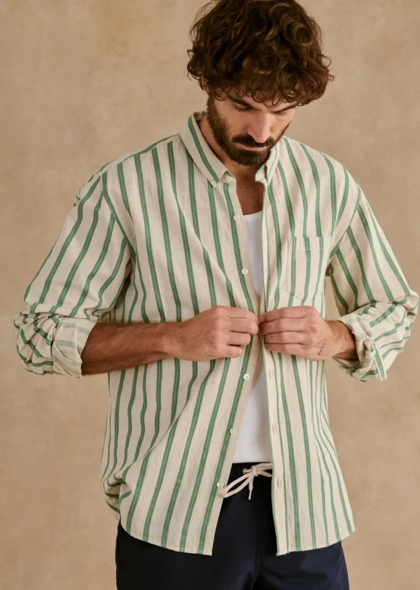 Chemise Charlie Coton Lin-Sezane Clearance