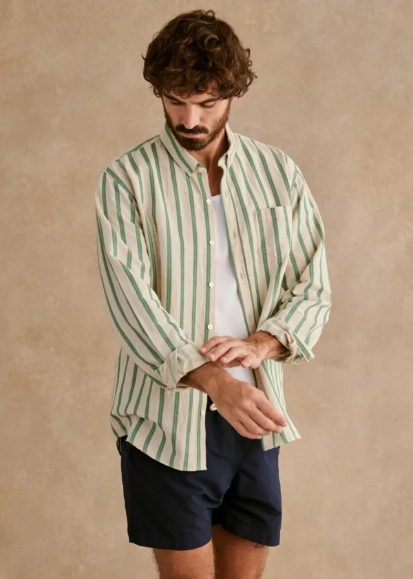 Chemise Charlie Coton Lin-Sezane Clearance