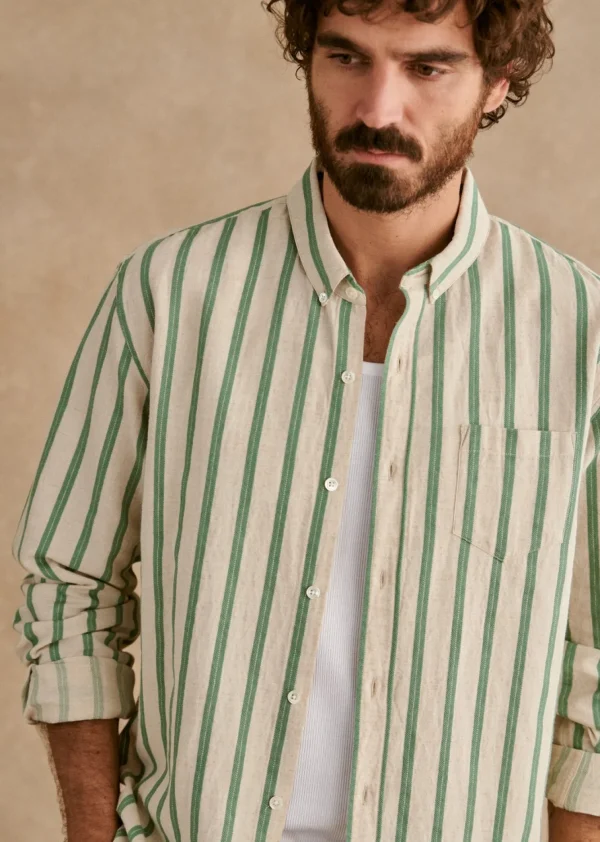 Chemise Charlie Coton Lin-Sezane Clearance