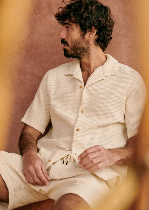 Chemise Holt Gaufrée-Sezane Sale