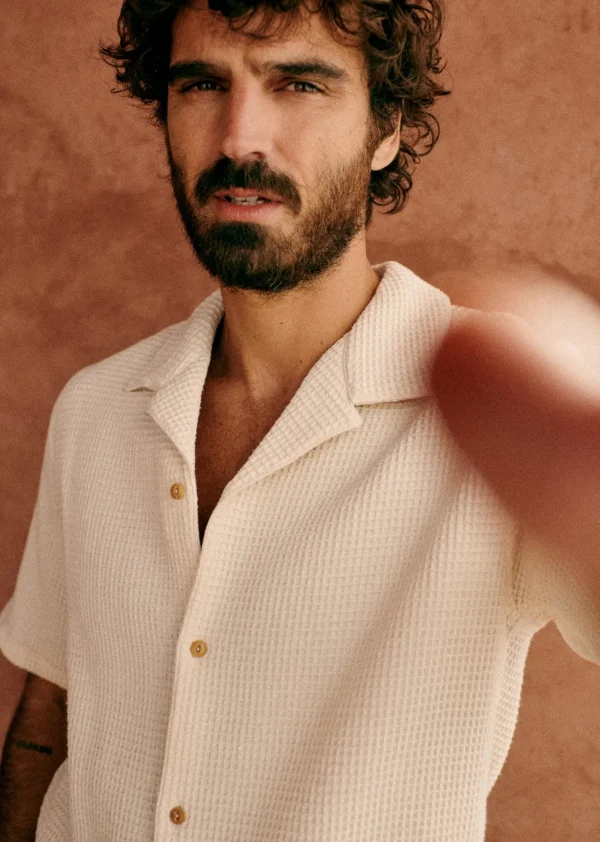 Chemise Holt Gaufrée-Sezane Sale