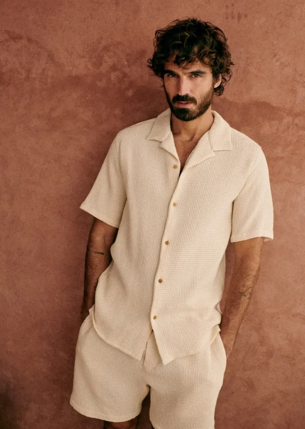 Chemise Holt Gaufrée-Sezane Sale