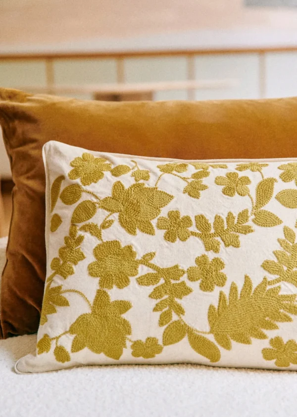 Coussin Brodé -  Grand Modèle-Sezane Online