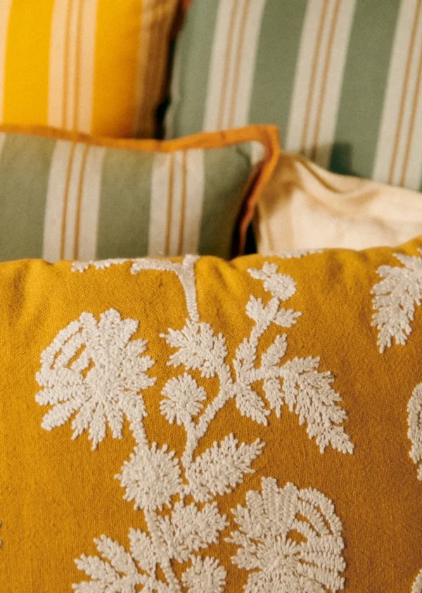Coussin Brodé -  Grand Modèle-Sezane Online