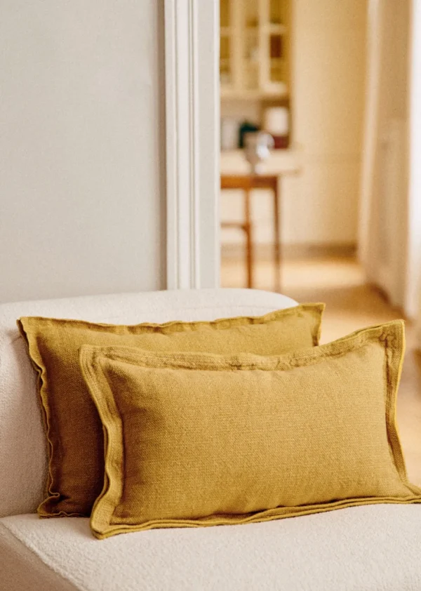 Coussin Toile De Lin -  Petit Modèle-Sezane Store