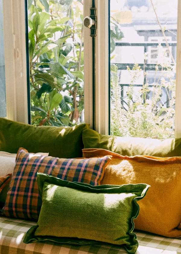 Coussin Toile De Lin -  Petit Modèle-Sezane Store