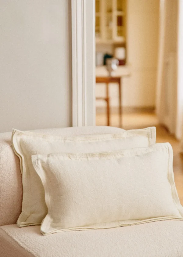 Coussin Toile De Lin -  Petit Modèle-Sezane Store