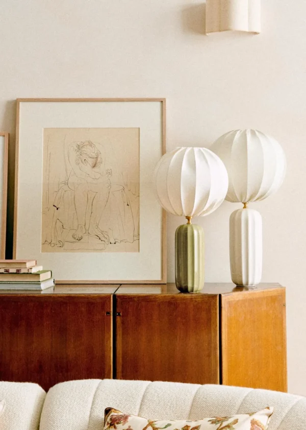 Lampe Traviata - Vert Olive-Sezane Fashion