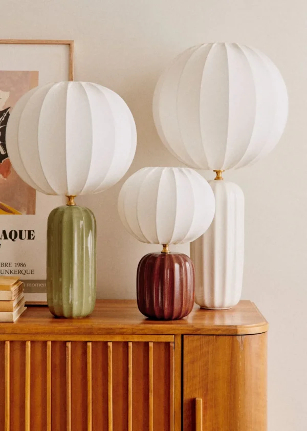 Lampe Traviata - Vert Olive-Sezane Fashion