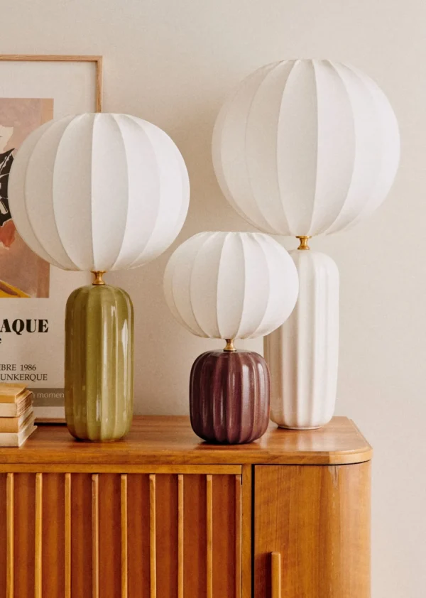 Lampe Traviata Grand Modèle - Ecru-Sezane Cheap