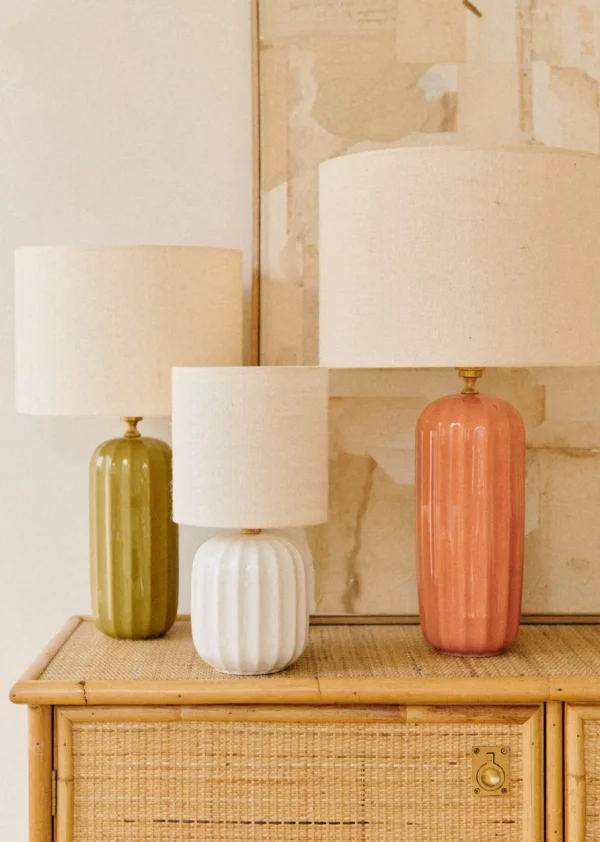Lampe Traviata Petit Modèle - Ecru-Sezane Hot