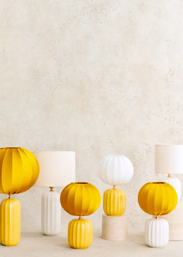 Lampe Traviata Petit Modèle - Ecru-Sezane Hot