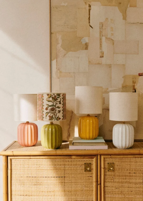 Lampe Traviata Petit Modèle - Vert Olive-Sezane Store