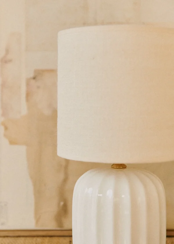 Lampe Traviata Petit Modèle - Ecru-Sezane Hot