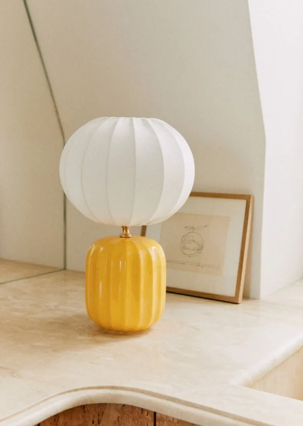 Lampe Traviata Petit Modèle - Jaune Citron-Sezane Store