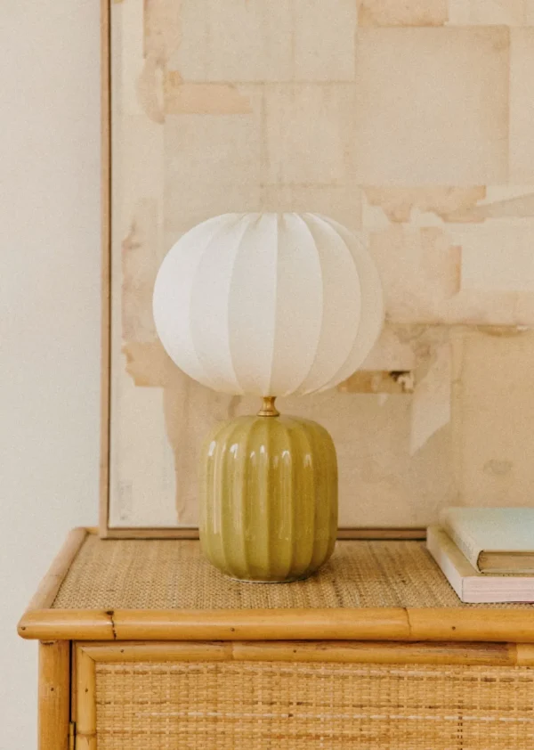 Lampe Traviata Petit Modèle - Vert Olive-Sezane Store