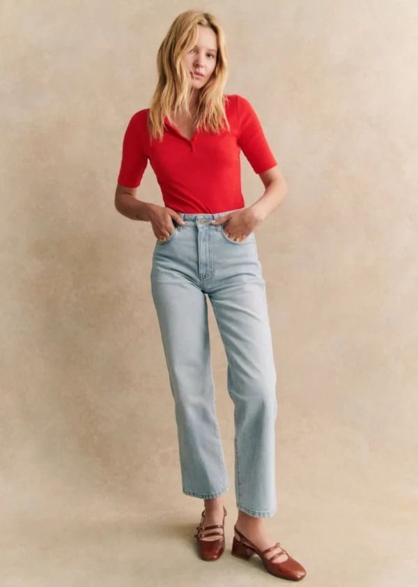 Pantalon L'iconique Droit-Sezane Fashion