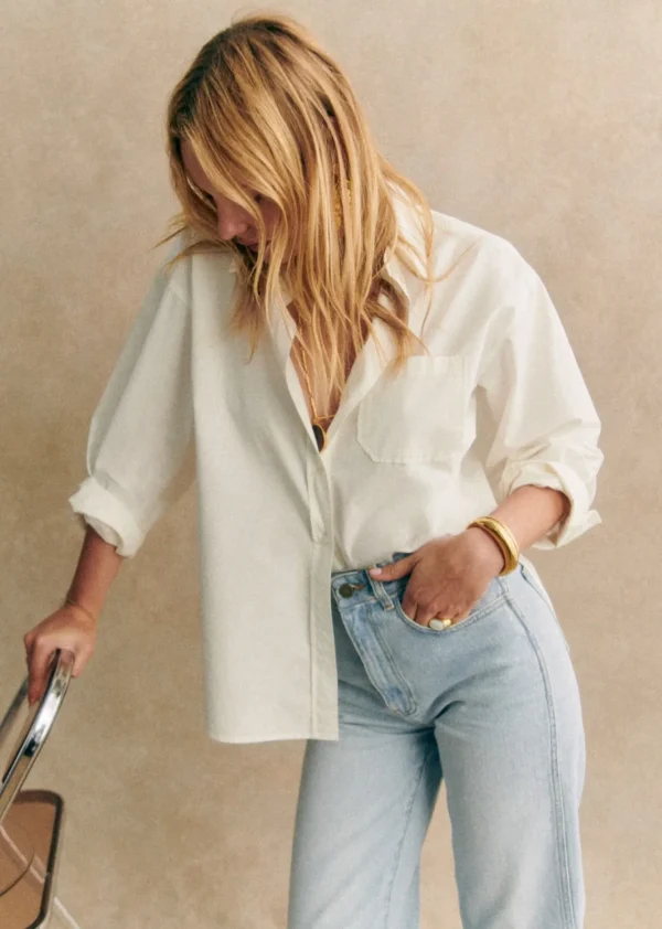 Pantalon L'iconique Droit-Sezane Fashion