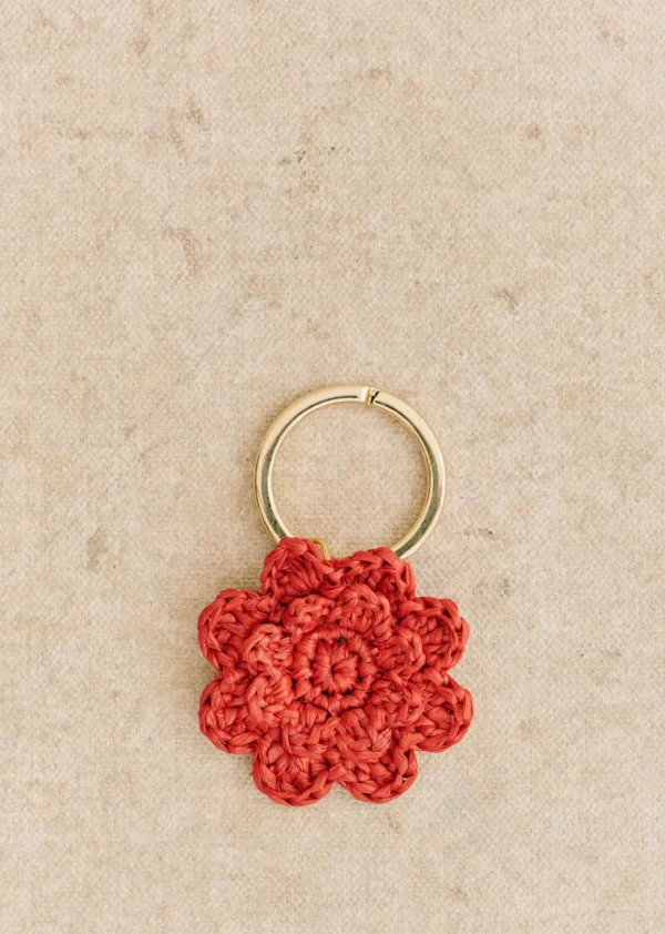 Porte-clés Fleur-Sezane New