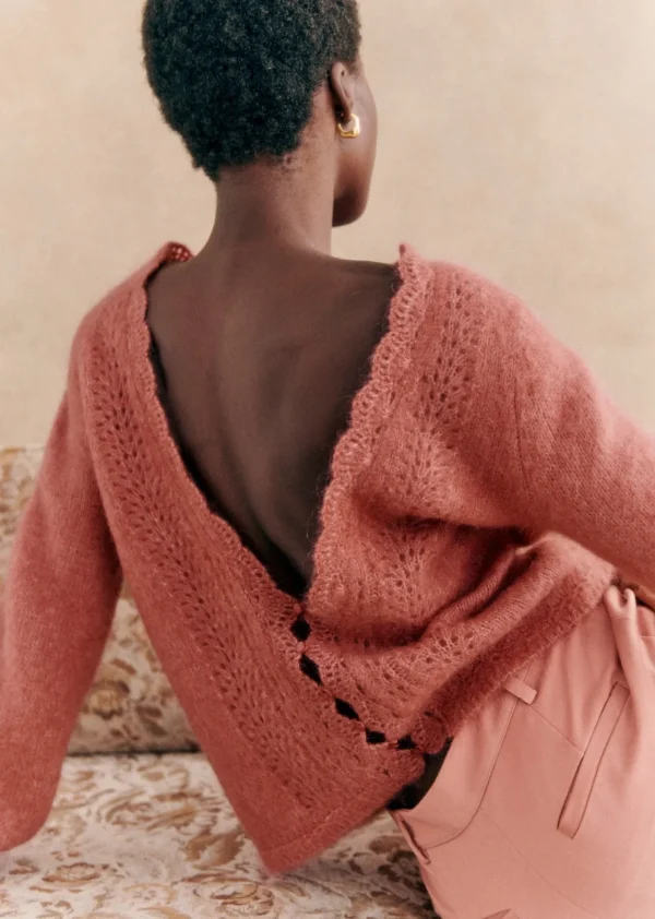 Pull Marylis - Création Rose-Sezane Discount