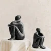 Sculpture Guénolée Courcoux - Femme Dans Ses Pensées Grand Modèle-Sezane Fashion