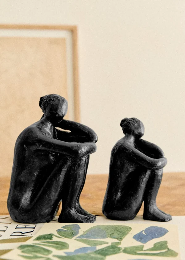 Sculpture Guénolée Courcoux - Femme Dans Ses Pensées Petit Modèle-Sezane Online