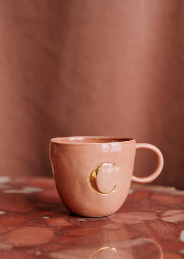Sézane Maison - Mug Appolline Blush-Sezane Fashion
