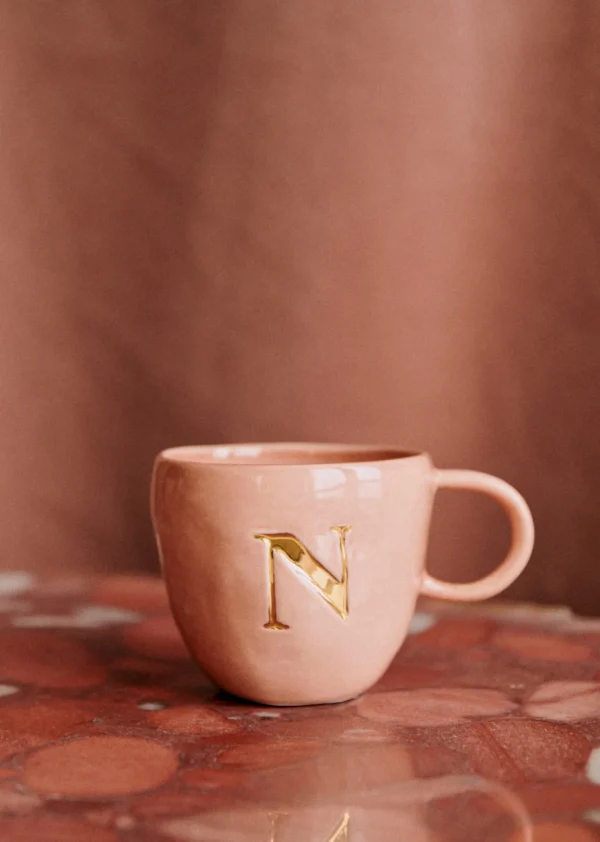 Sézane Maison - Mug Appolline Blush-Sezane Fashion