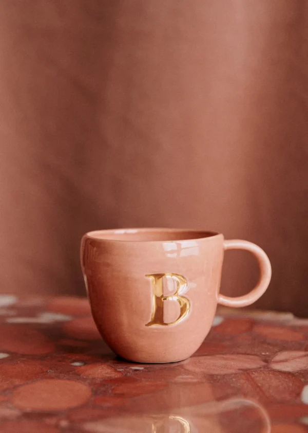 Sézane Maison - Mug Appolline Blush-Sezane Fashion