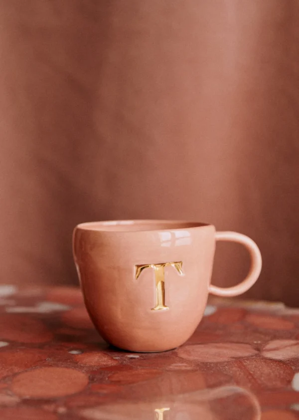 Sézane Maison - Mug Appolline Blush-Sezane Fashion