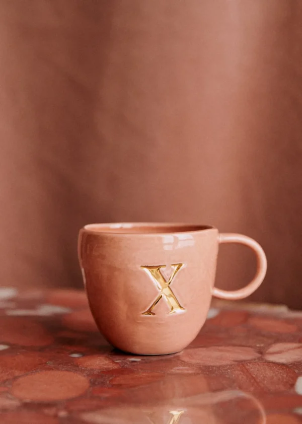 Sézane Maison - Mug Appolline Blush-Sezane Fashion