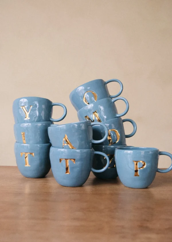 Sézane Maison - Mug Appolline Bleu-Sezane Cheap