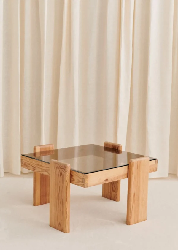 Table Basse Carrée Vintage-Sezane Sale