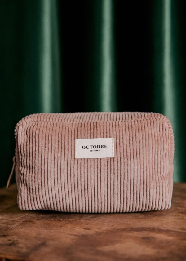 Trousse De Toilette Twyman Velours Côtelé-Sezane Shop